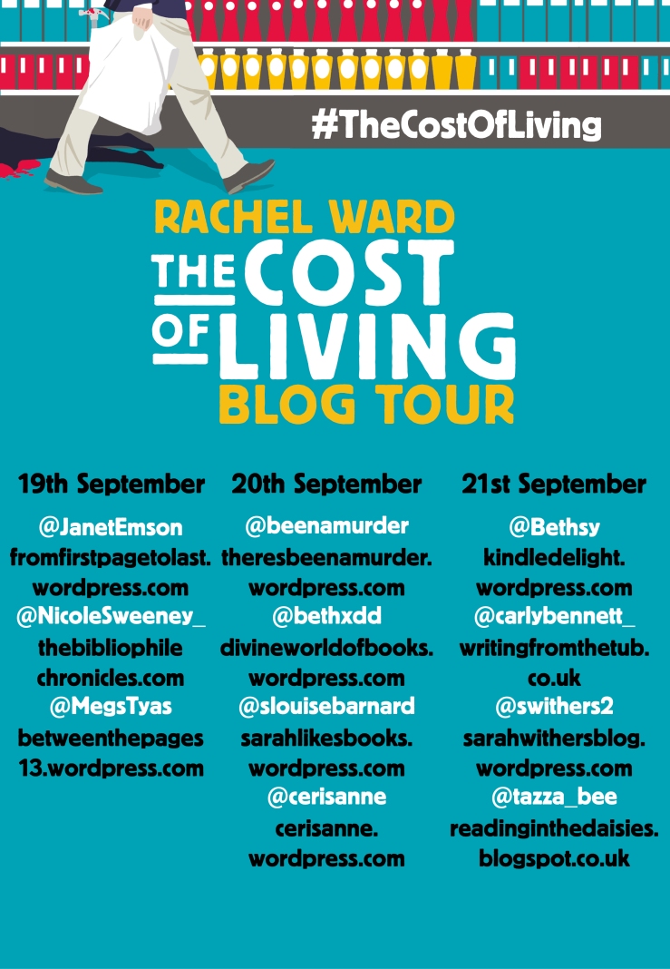 The Cost of Living Blog Tour Banner